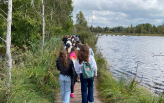 Impressionsbild Wandertag am Fluss