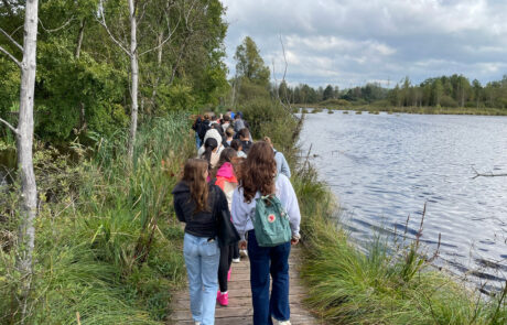 Impressionsbild Wandertag am Fluss